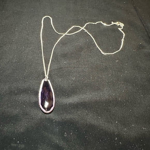 Swarovski Purple Pure Purple Pendant Necklace - Picture 2 of 6